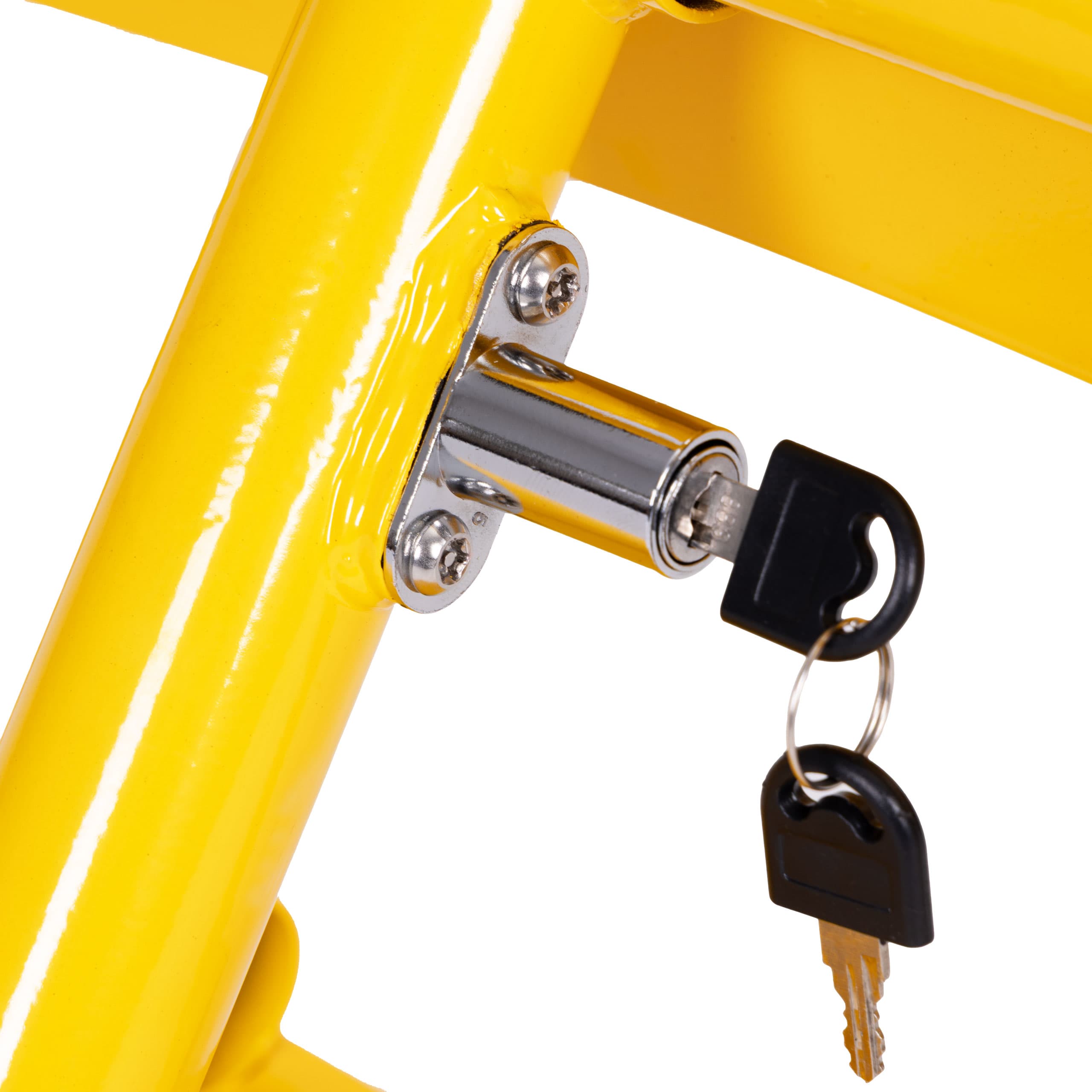 Blokada parkingowa składana zapora na klucz 40 cm