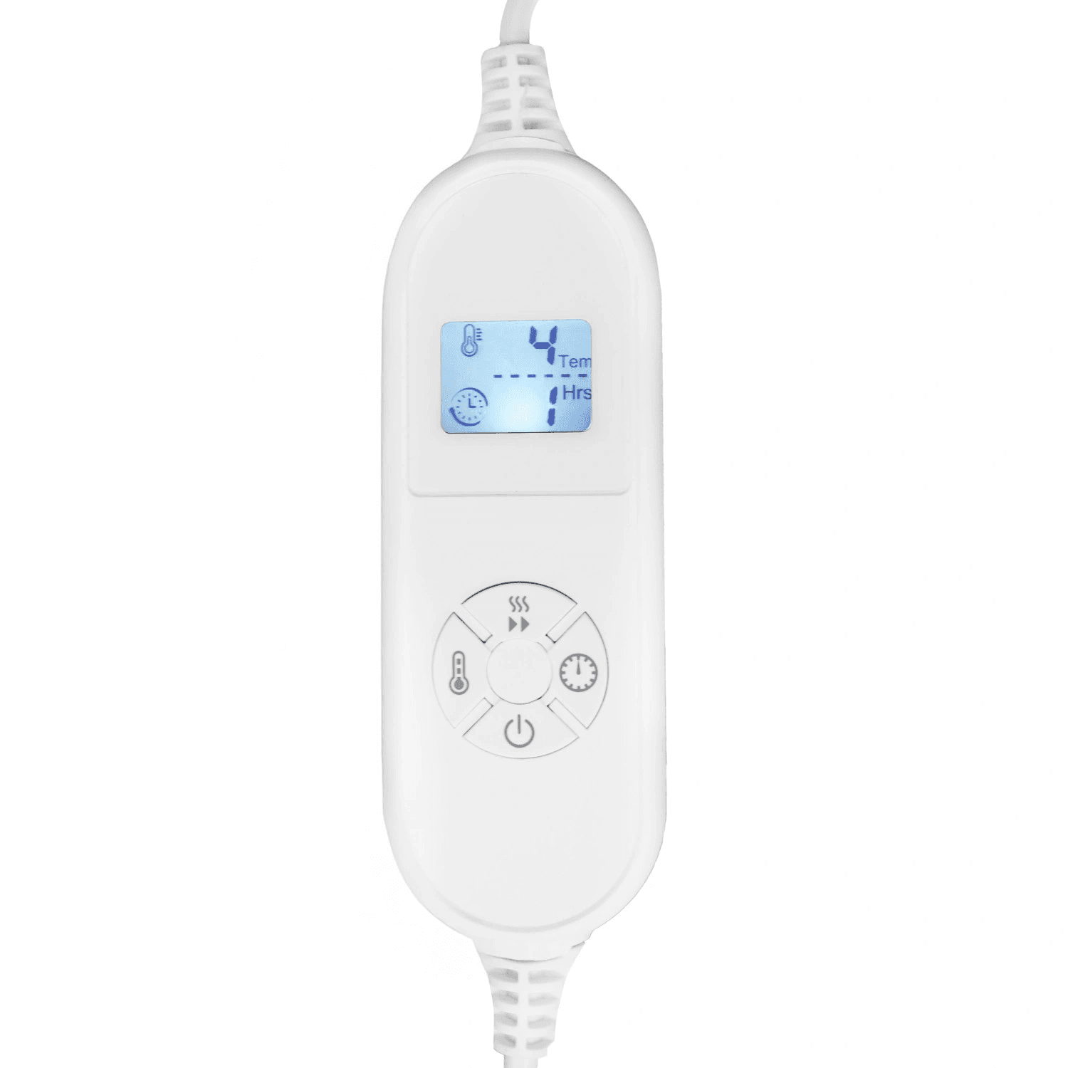 Koc elektryczny dwustronny 120x160 cm mata grzewcza regulacja temperatury pilot