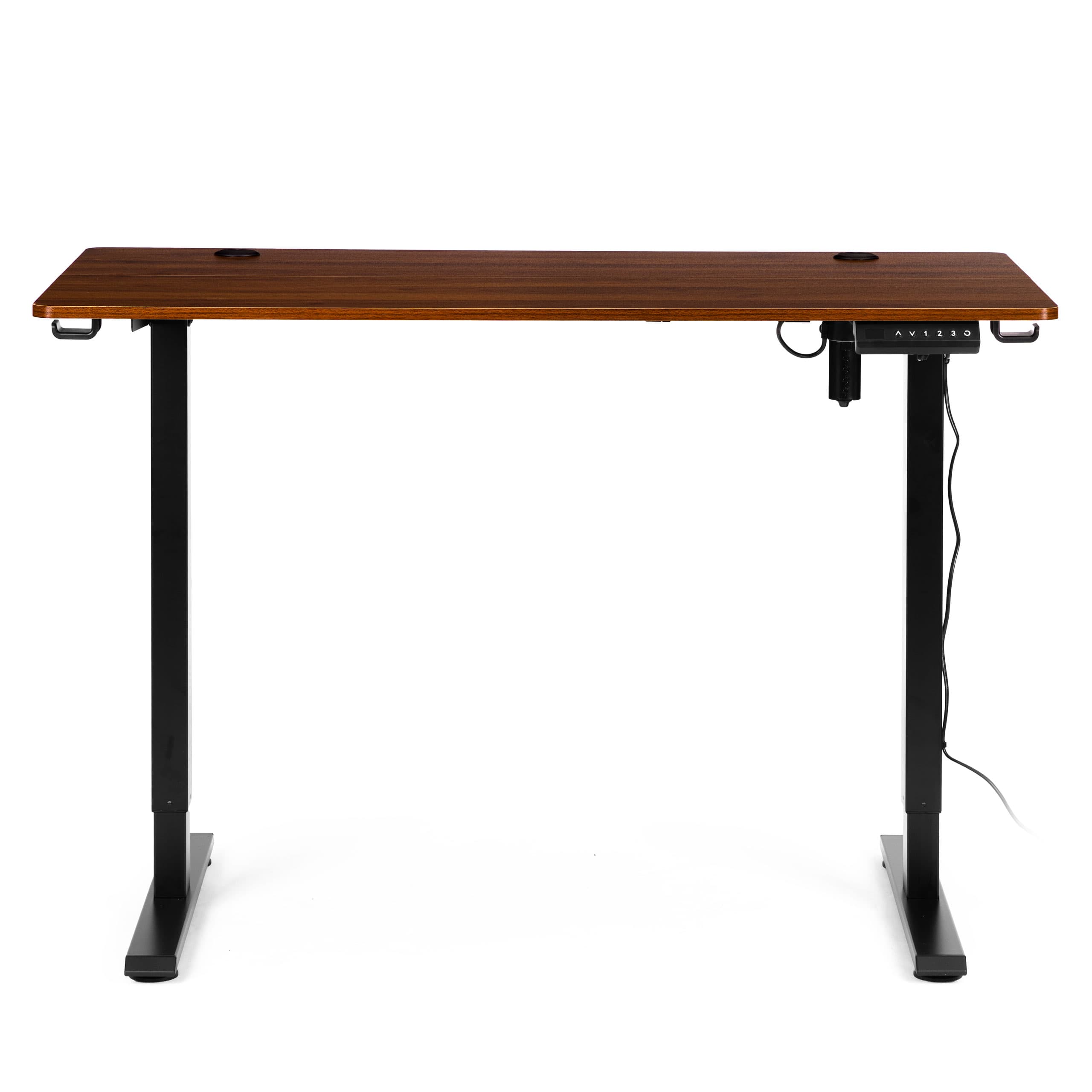 Biurko elektryczne regulowane 120x60 cm regulacja wysokości 72-117 cm ModernHome